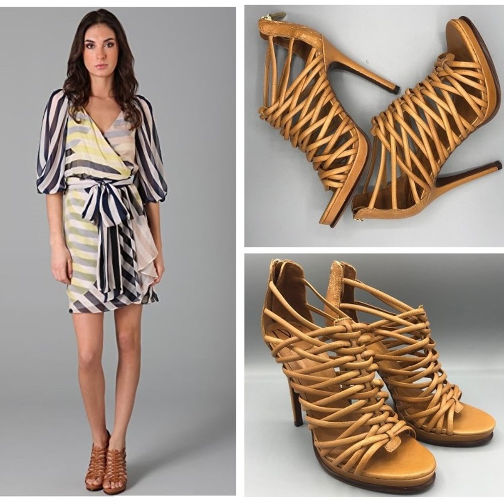 Diane von Furstenberg Envy Tubular High Heels